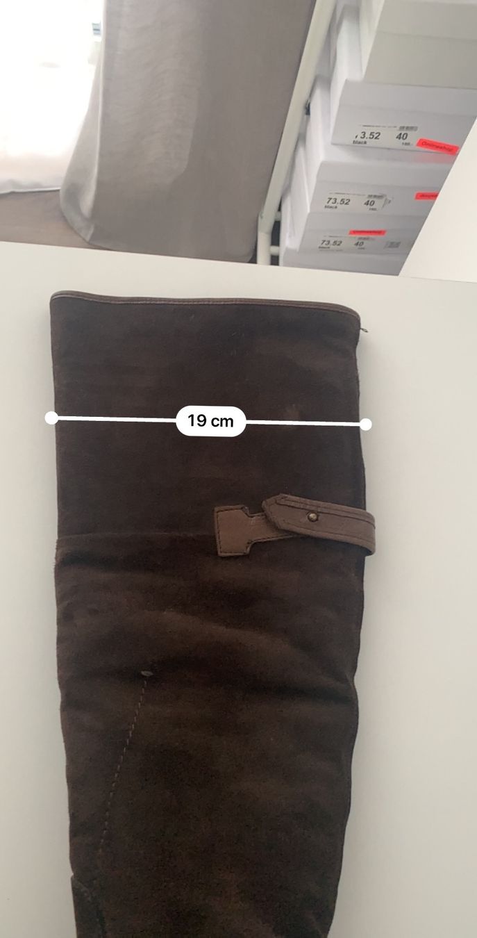 Damenschuhe: Braune Wildleder Overknee-Stiefel Gr. 39 – Gebraucht aus Zumikon von NG1979 7