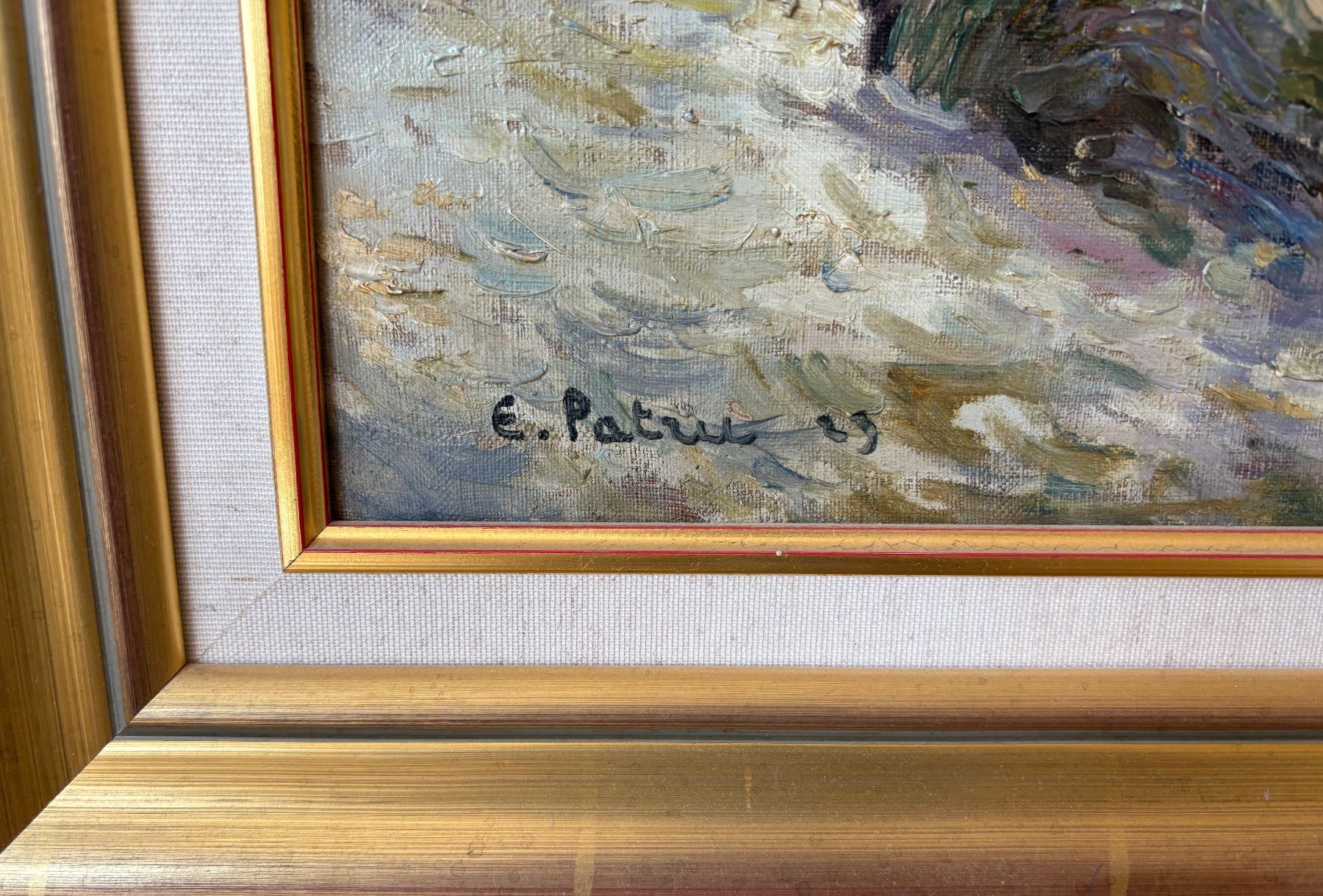 Dipinti: Tableau Émile Patru – Usato da Chénens venduto da elomedc 1
