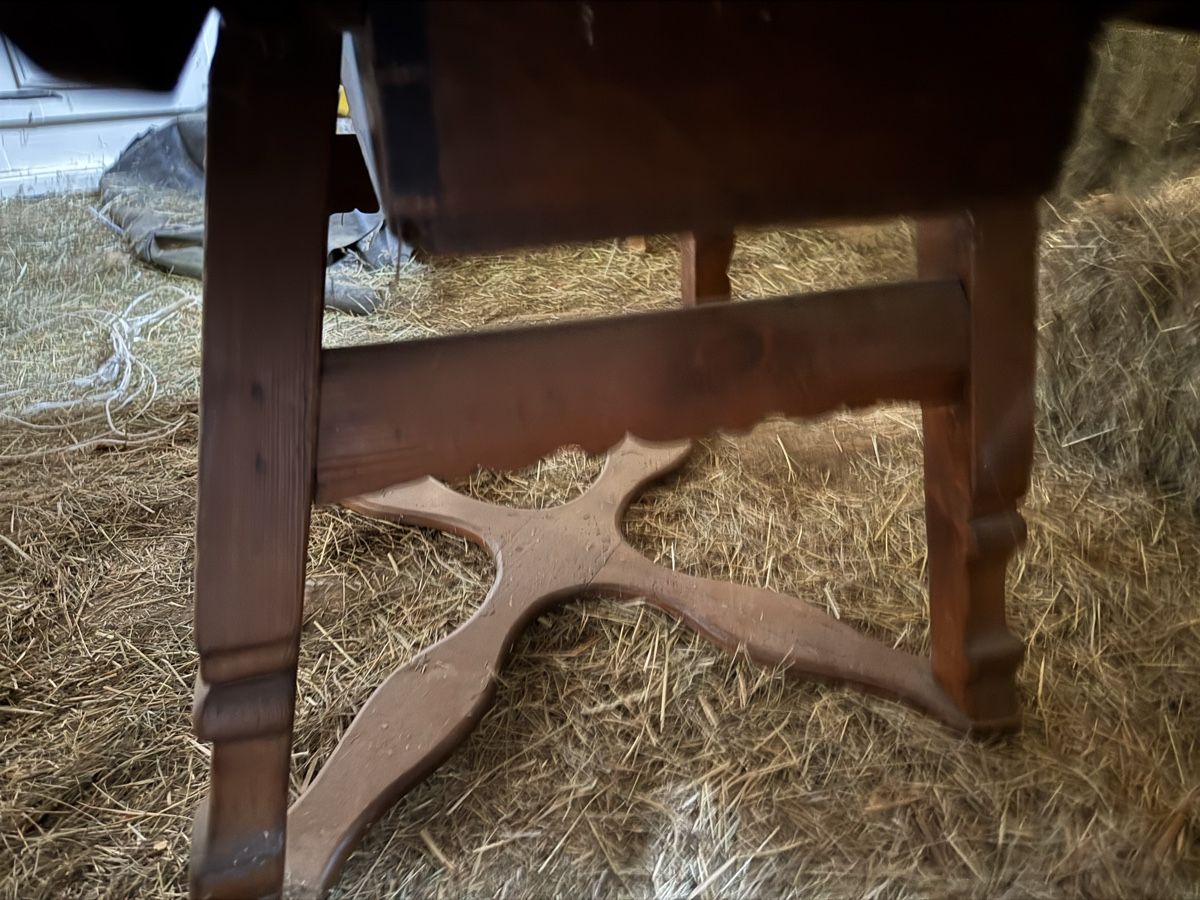 Tische: sehr alter Schragentisch – Gebraucht aus Mastrils von cla_nsg9 3