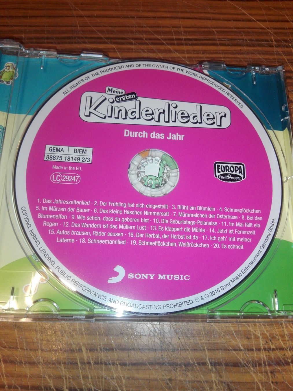 CDs: Meine ersten Kinderlieder - Tierlieder uvm.   (3er CD Box) – Gebraucht aus St. Gallen von elk2021 5
