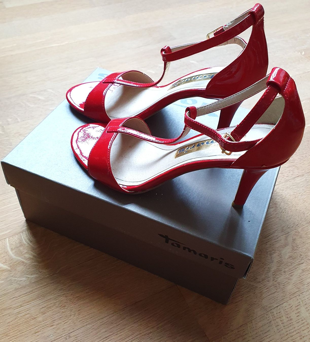 Tamaris Scarpe da donna: Tamaris high heels - Red Patent - Gr. 37 – Usato da Niederönz venduto da anj_8kn5 2