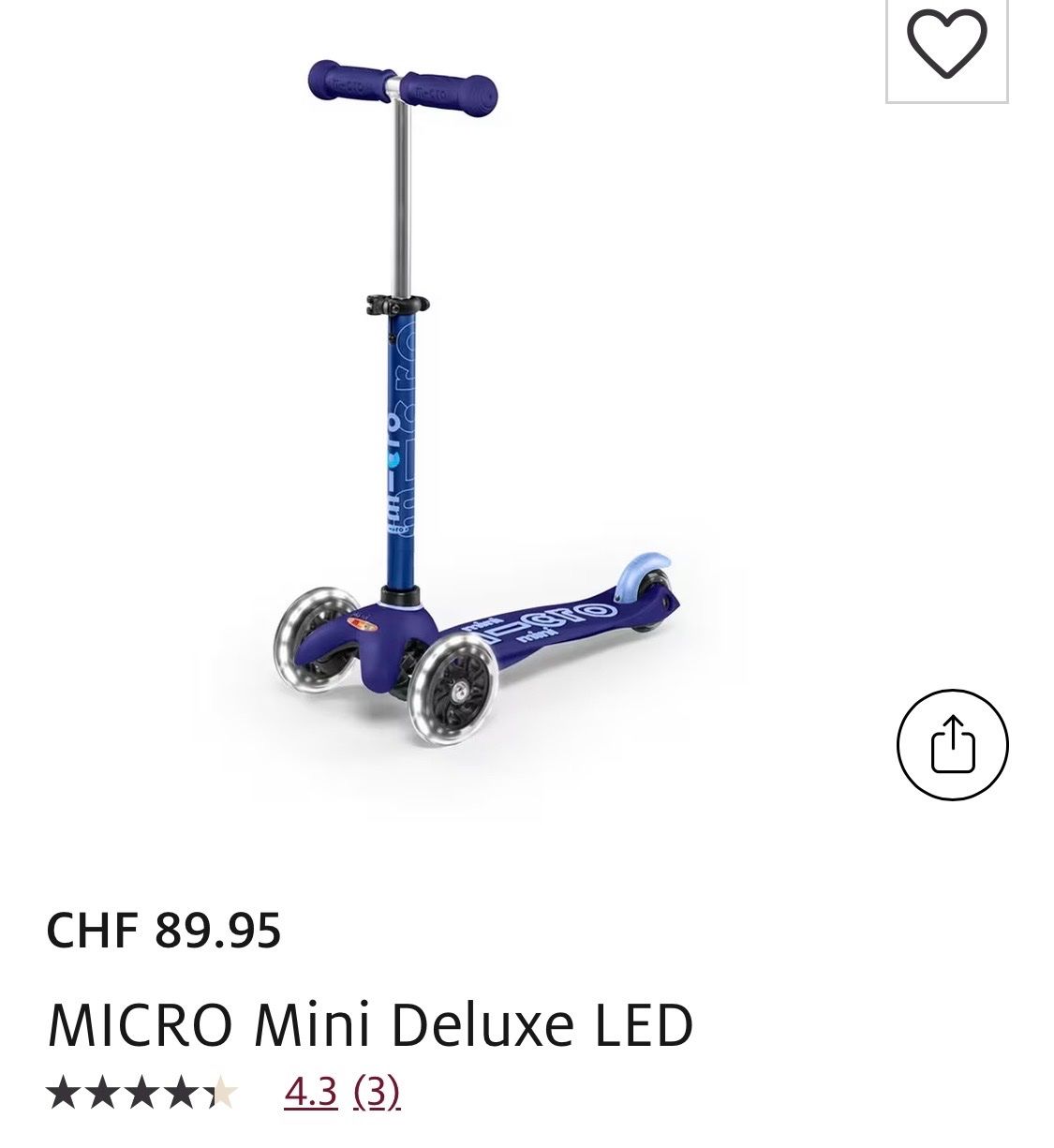 Micro Fahrzeuge für Kinder: Micro-Scooter, Top Zustand, ab 3 Jahren – Gebraucht aus Dietikon von M.Koluman 1