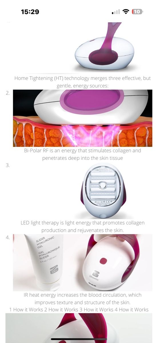 Altro per la cura del corpo: Silkn Silhouette Body Contouring and Cellulite Reduction Dev – Nuovo (secondo la descrizione) da Oftringen venduto da Aba.Max17 7
