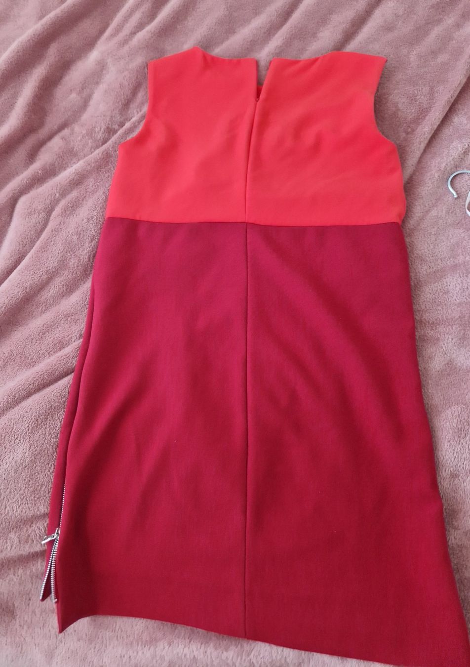 Vestiti: Sandro Ferrone Colour Block Kleid rot Gr. M – Usato da Erlinsbach SO venduto da ULIKH 3