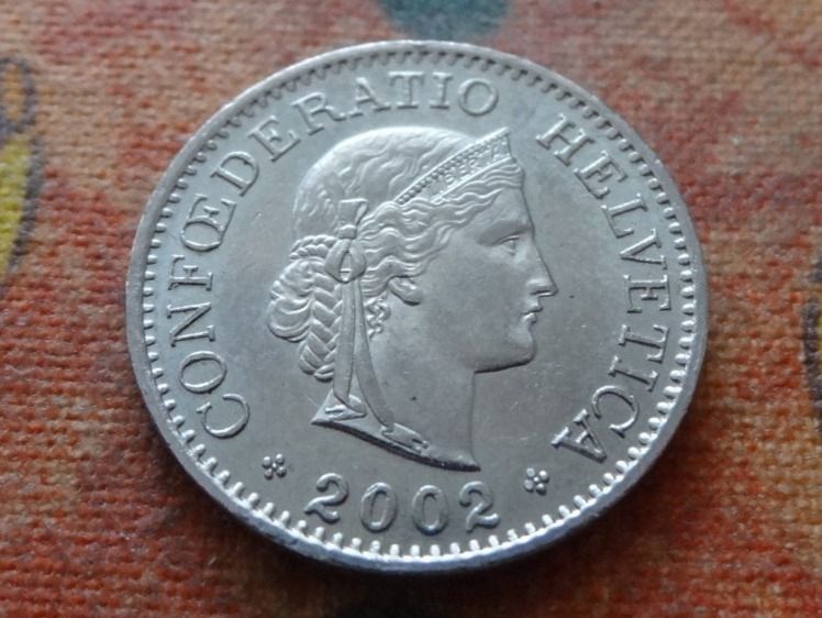 Alle Münzen: 10 Rp. 2002 – Gebraucht aus Romanel-sur-Lausanne von Swift13