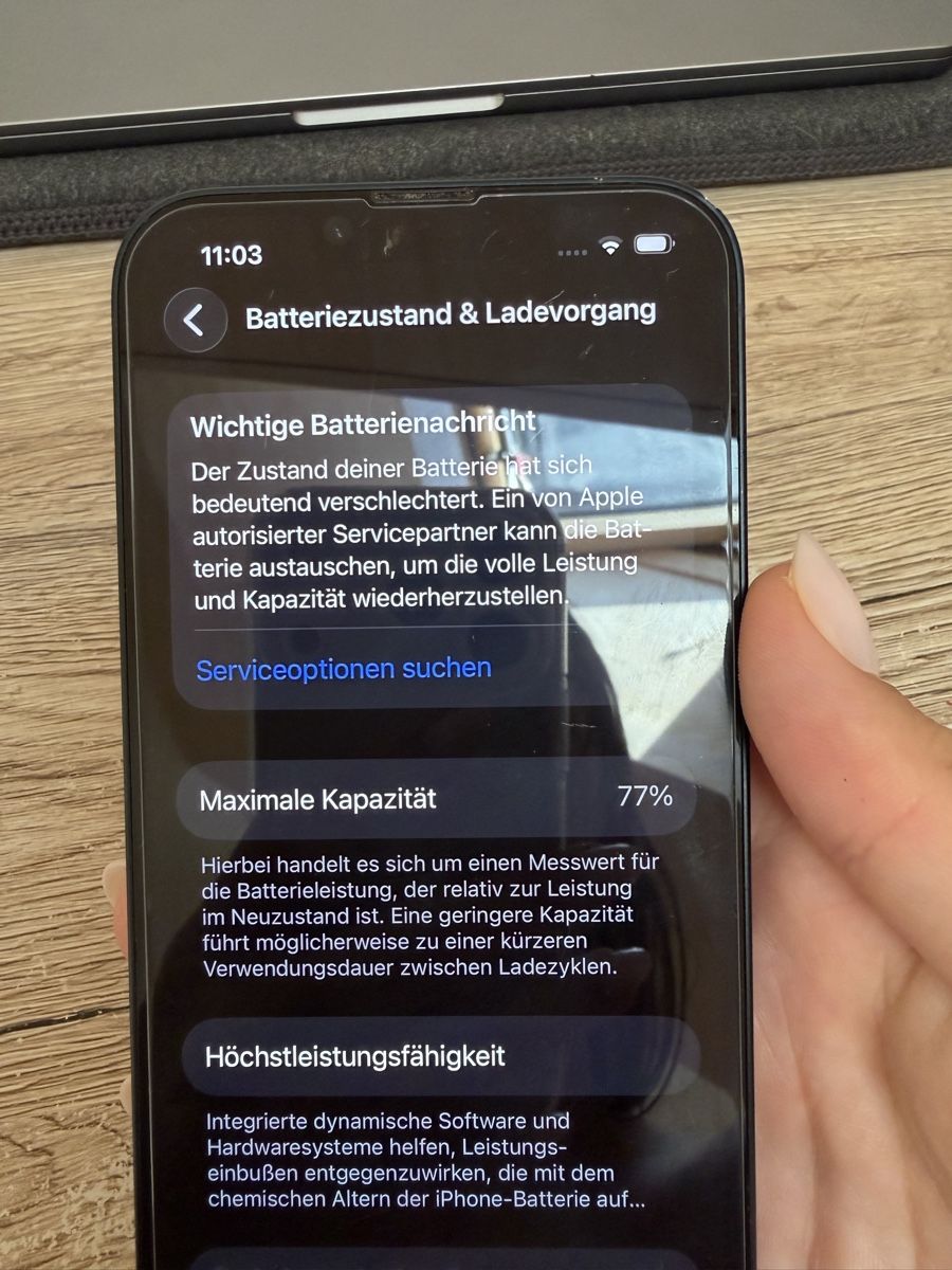 Apple Telefoni cellulari / Smartphones: Iphone 14 128 GB in Midnight blue – Usato da Boswil venduto da nit_d69d 7