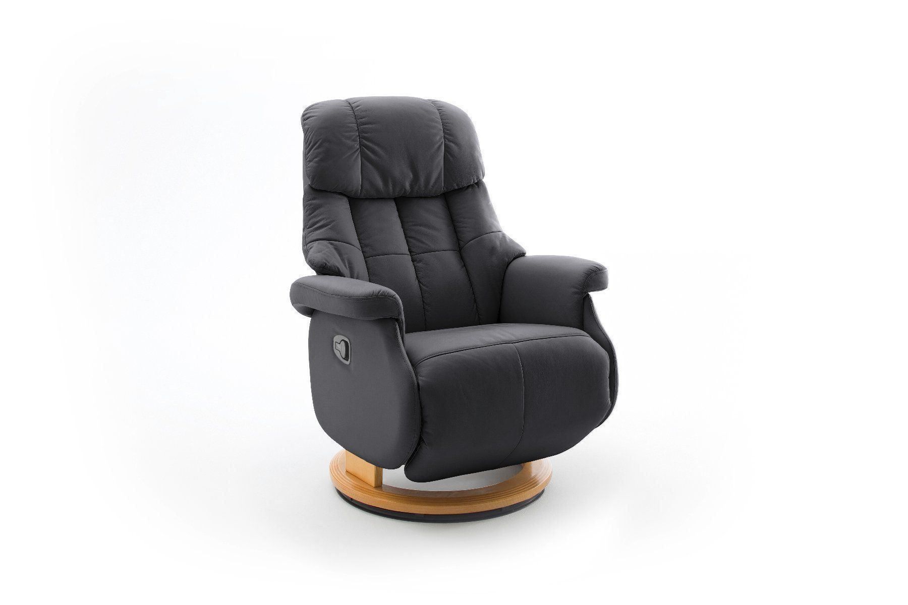Poltrone: Relax Sessel CALGARY Leder schwarz natur – Nuovo (secondo la descrizione) da Unterentfelden venduto da moebelrufli 3