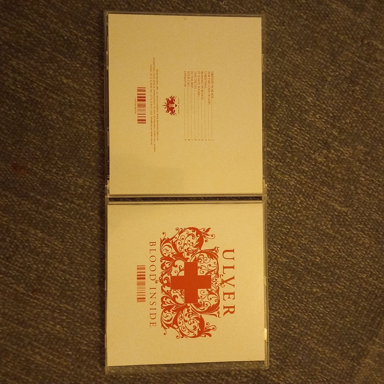 CDs: Ulver - blood... – D'occasion à St-Cergue par VeganWarrior
