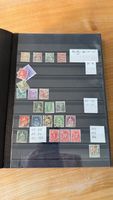 Briefmarken Sammlung Schweiz Karte 