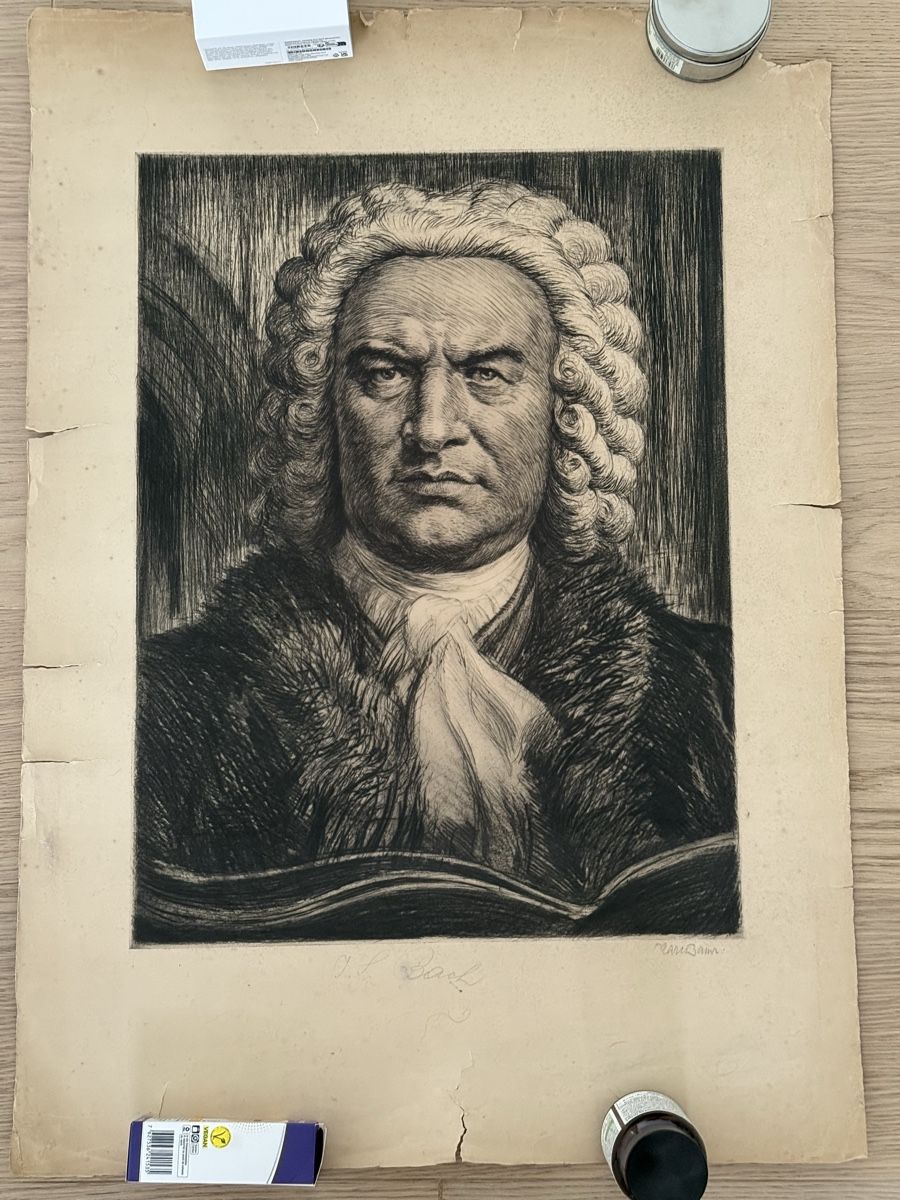 Foto & Immagini: Johann Sebastian BACH - signiert – Usato da Uster venduto da AlabasterOne 1