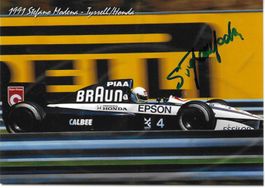 Modena, Tyrrell 1991, original signiert!
