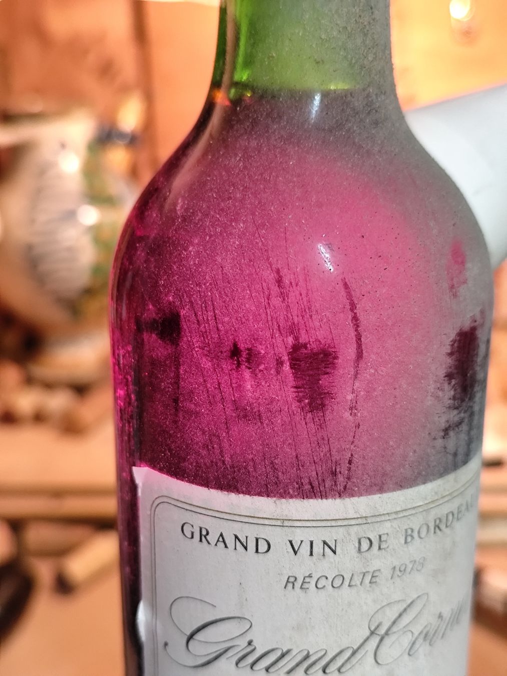 Vino: 1978 Lussac St Emilion Grand Cornel – Nuovo (secondo la descrizione) da Büsserach venduto da Vintage-vins 1