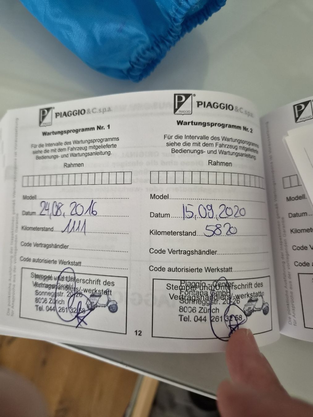 Vespa Scooter: Vespa Primavera 125 - defekt – Difettoso da Frauenfeld venduto da dom_97k7 7