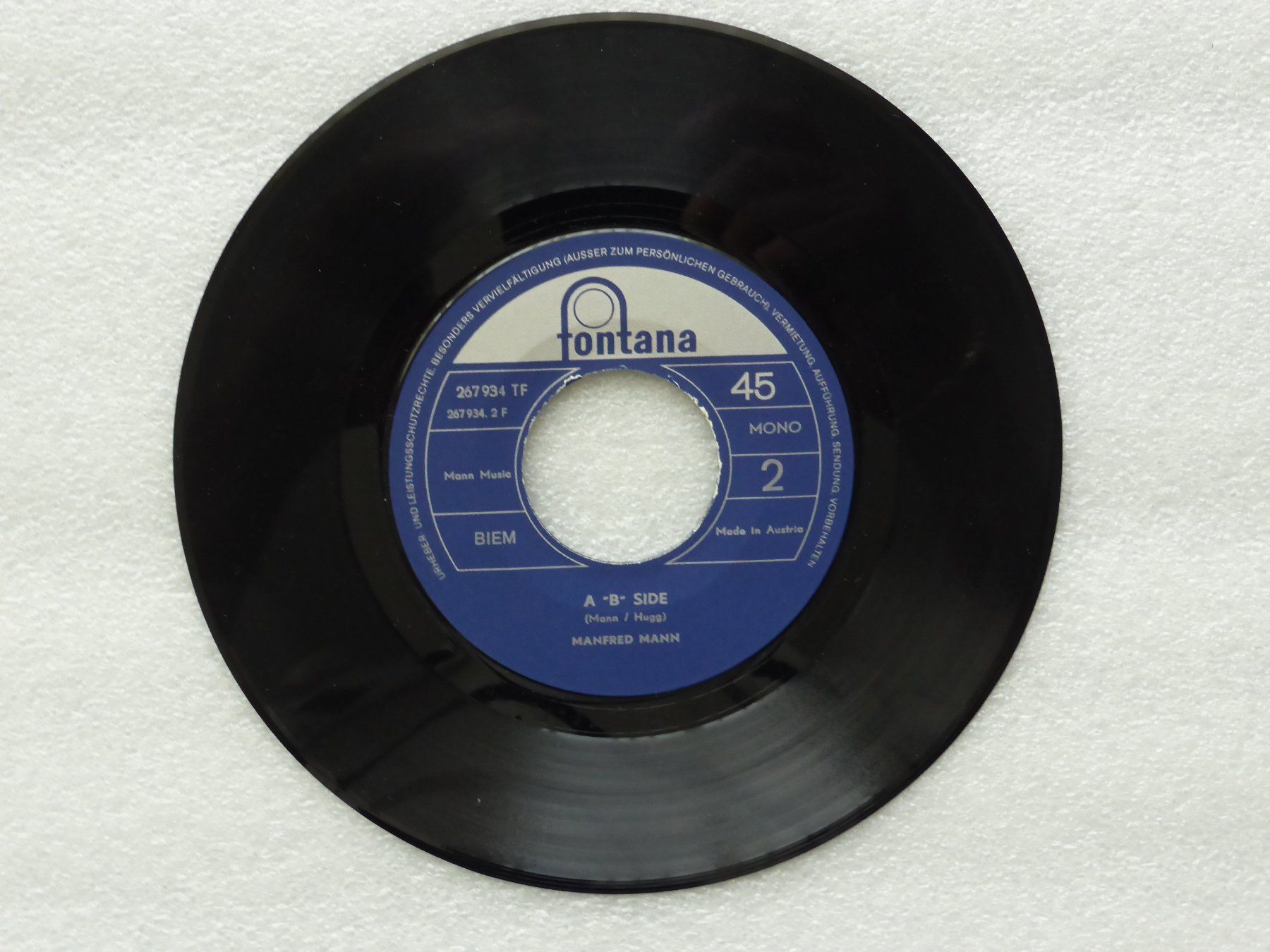 Schallplatten: Vinyl Single   MANFRED MANN – Gebraucht aus Küssnacht am Rigi von Mondkinder 2