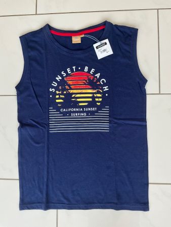 Neues Ärmelloses T-Shirt Gr.158/164
