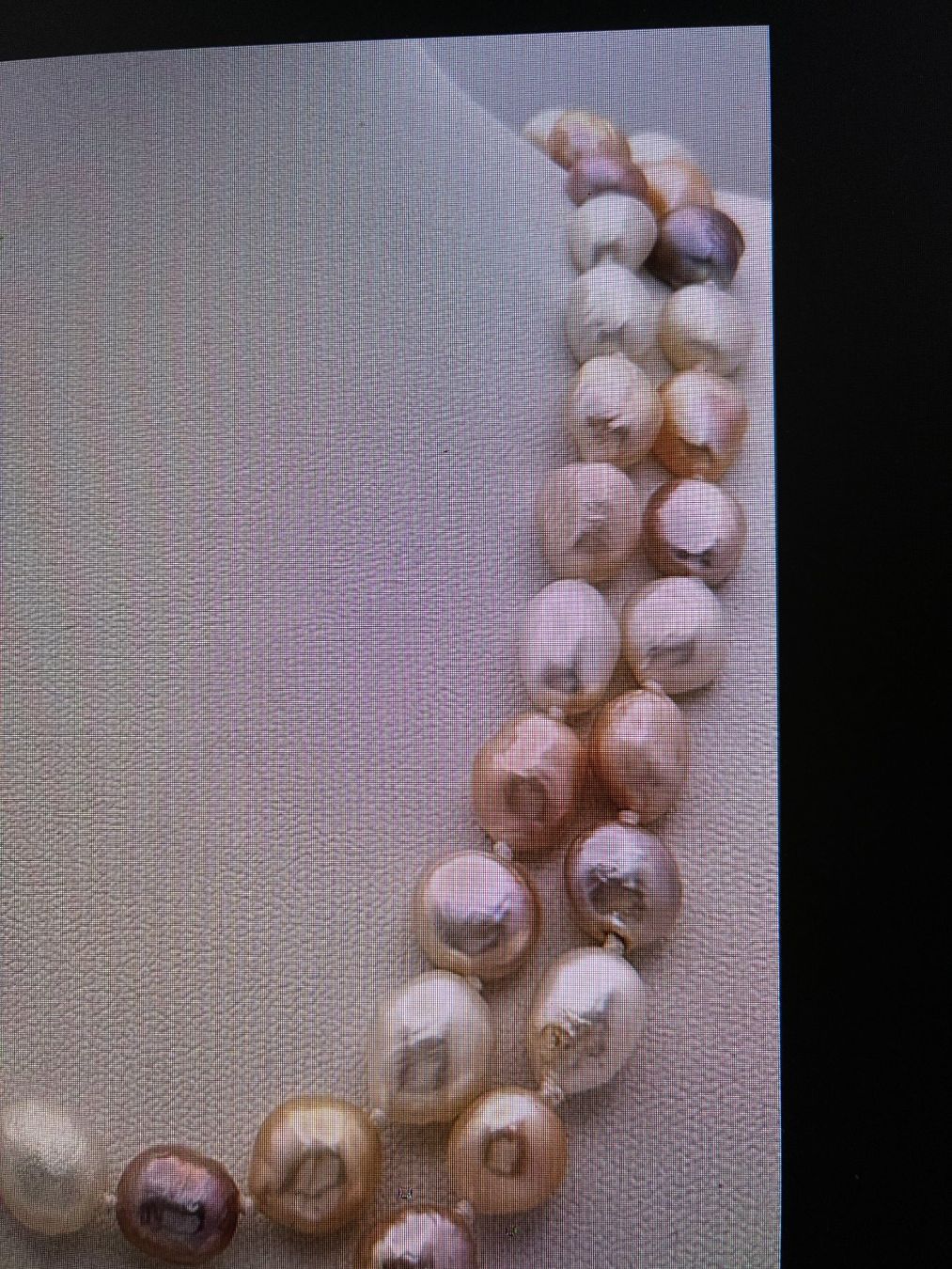 Catenine: collier de perles diff couleur-eau douce – Usato da Evilard venduto da nenette01 1