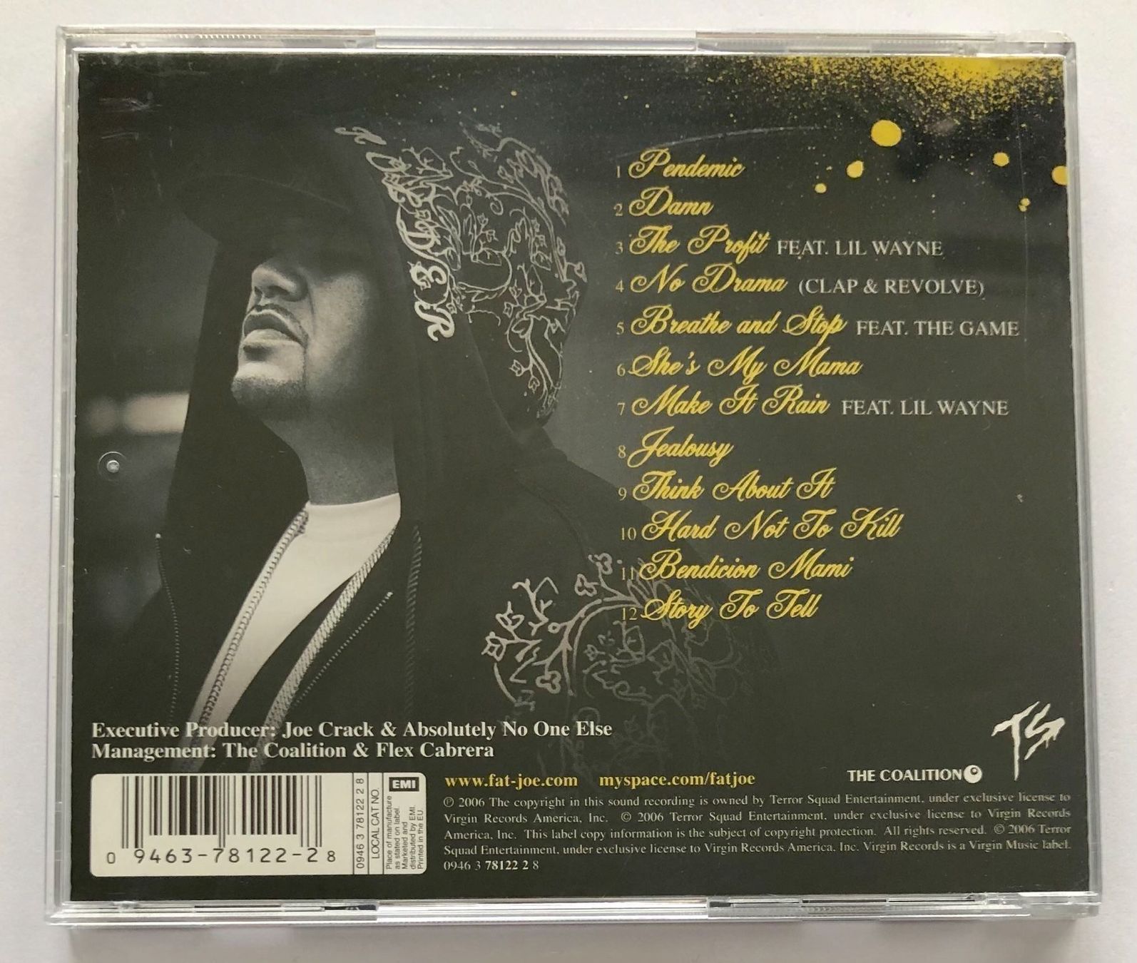 CDs: CD - Fat Joe: Me, Myself & I – Gebraucht aus Zürich von T_H_O_M_A_S 1