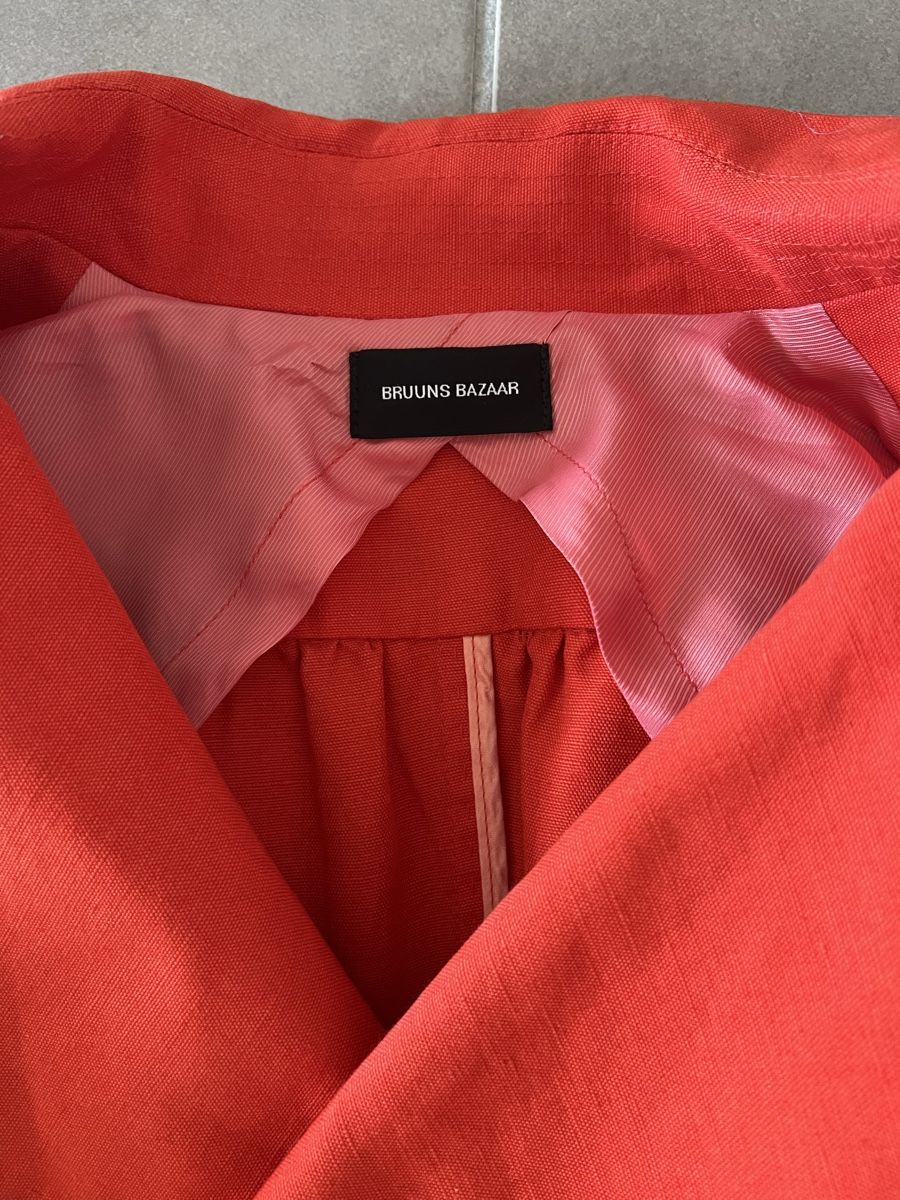 Jacken: Bruuns Bazaar veste orange 38 – Gebraucht aus Territet von miryamv 2