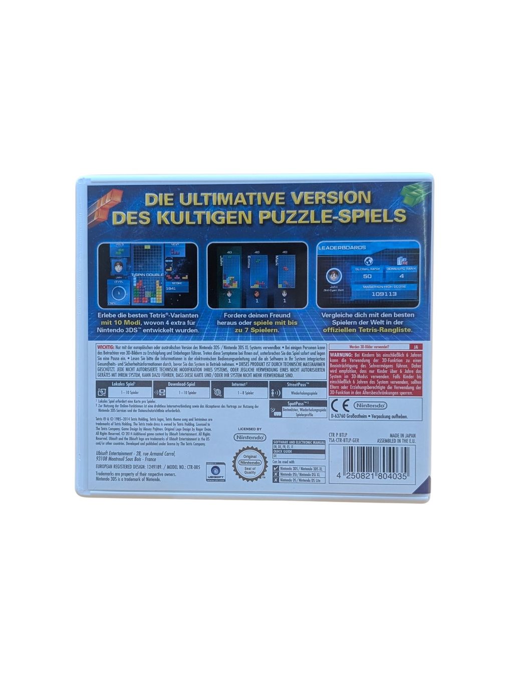 Nintendo Giochi: Tetris Ultimate Nintendo 3DS – Usato da Domat/Ems venduto da IsseldorsShop 1