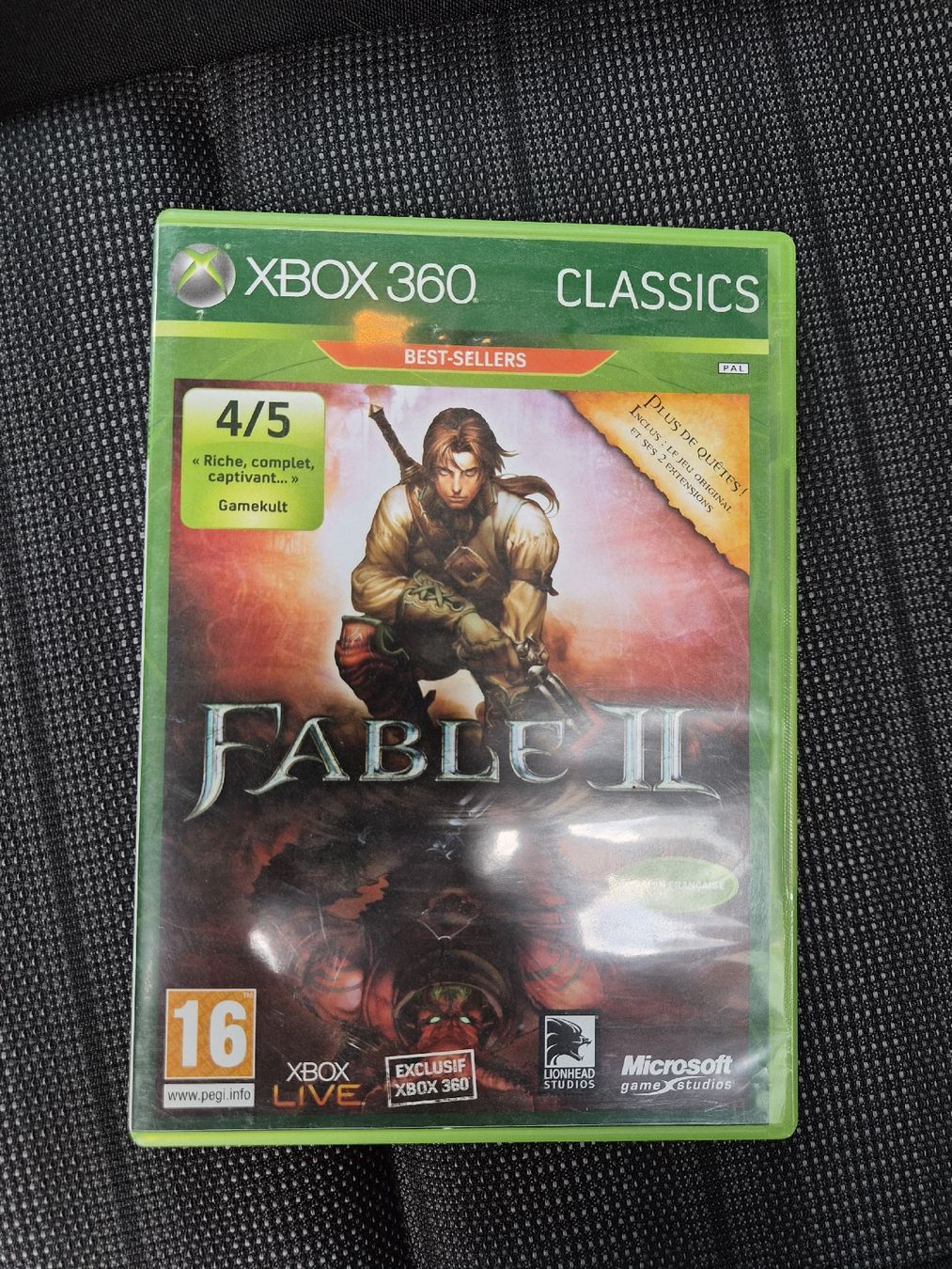Microsoft Giochi: Jeu Xbox 360 Fable II Classics - Action-Aventure – Usato da La Joux FR venduto da car_ck96