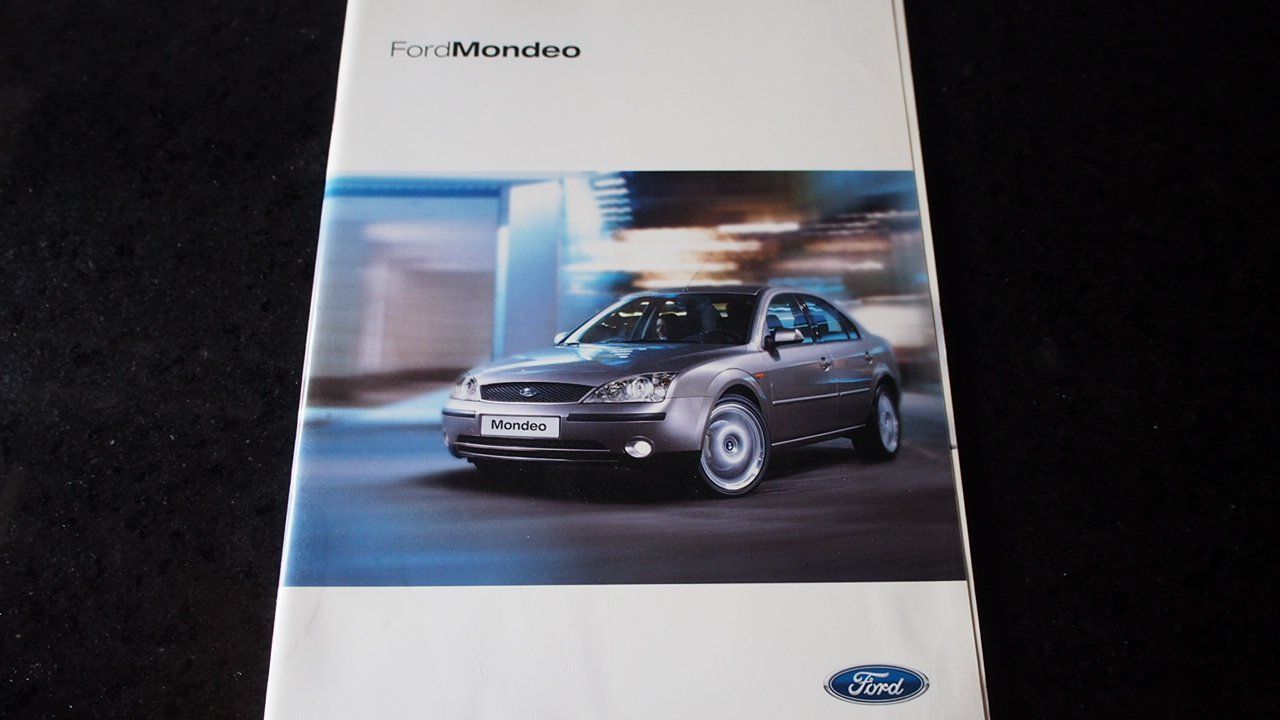 Ford Documenti: Ford Mondeo Prospekt 2003 – Usato da Zofingen venduto da sosalinos01