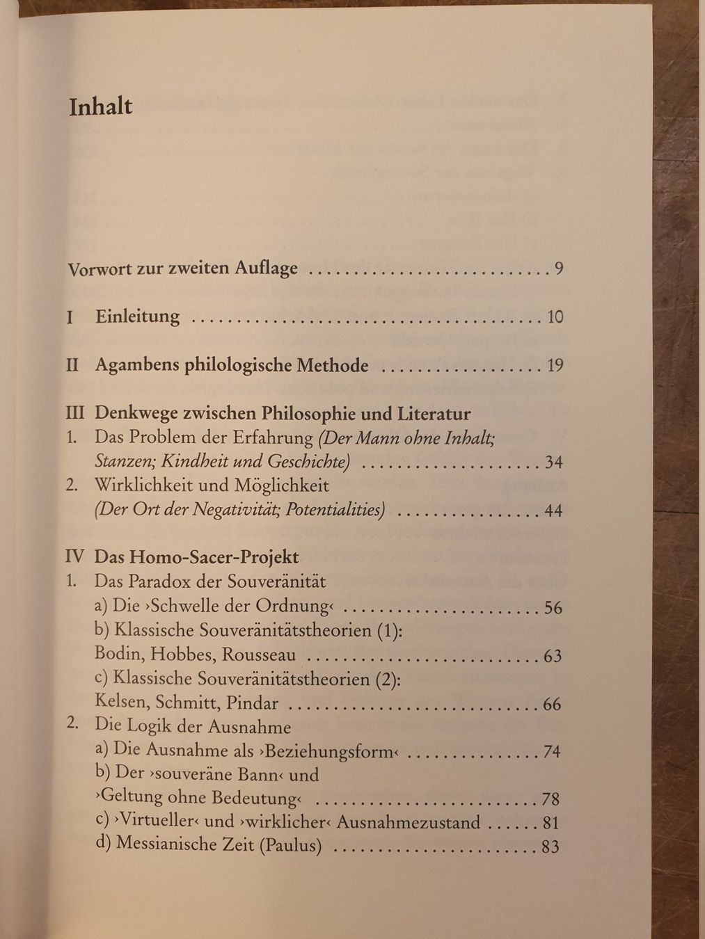 Libri: Zur Einführung - Giorgio Agamben – Usato da Zürich venduto da loosebone 3