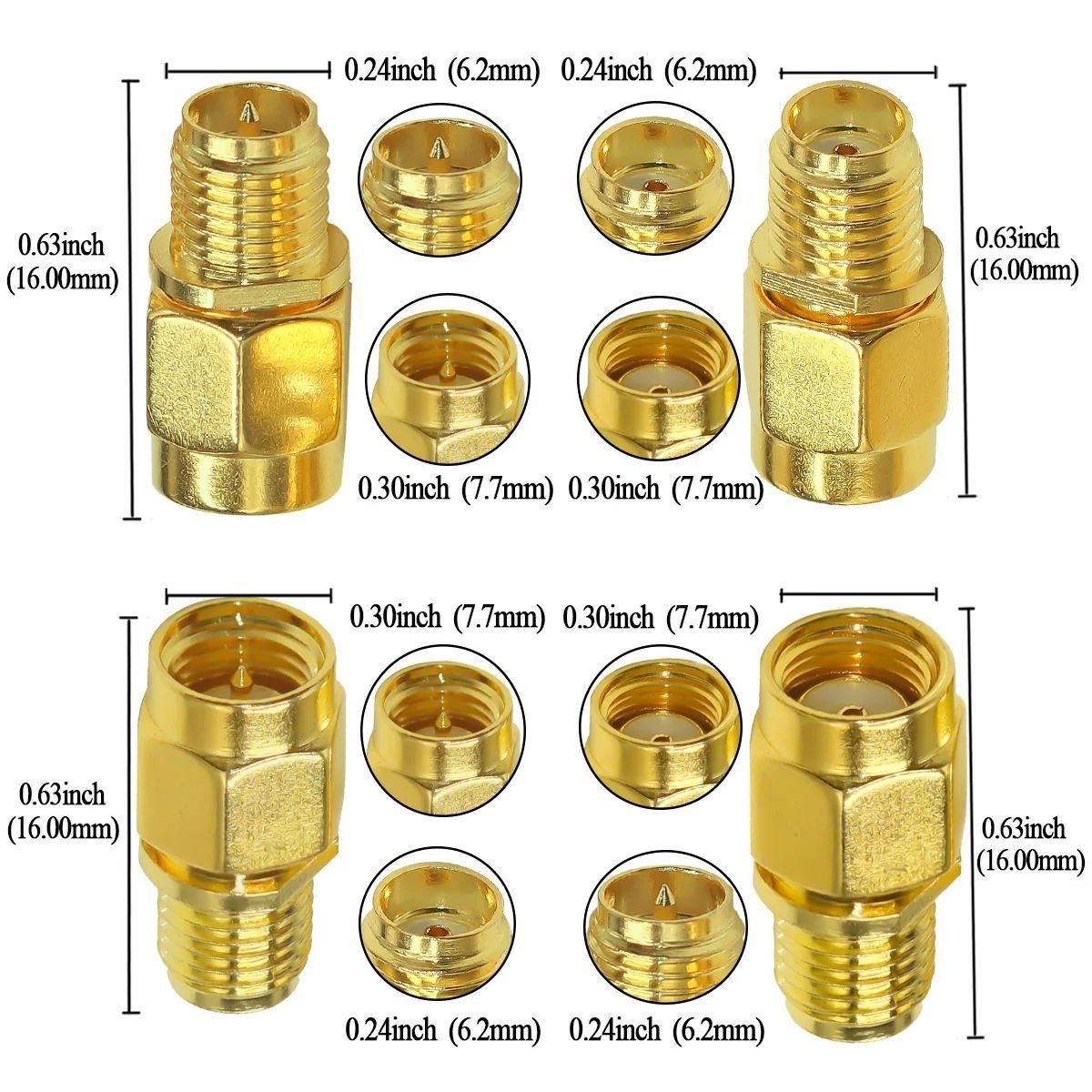 Unità & Adattatore: SMA Gender Changer Kit - SMA Adapter Set – Nuovo e nell'imballaggio originale da Zürich venduto da buyfinest 3