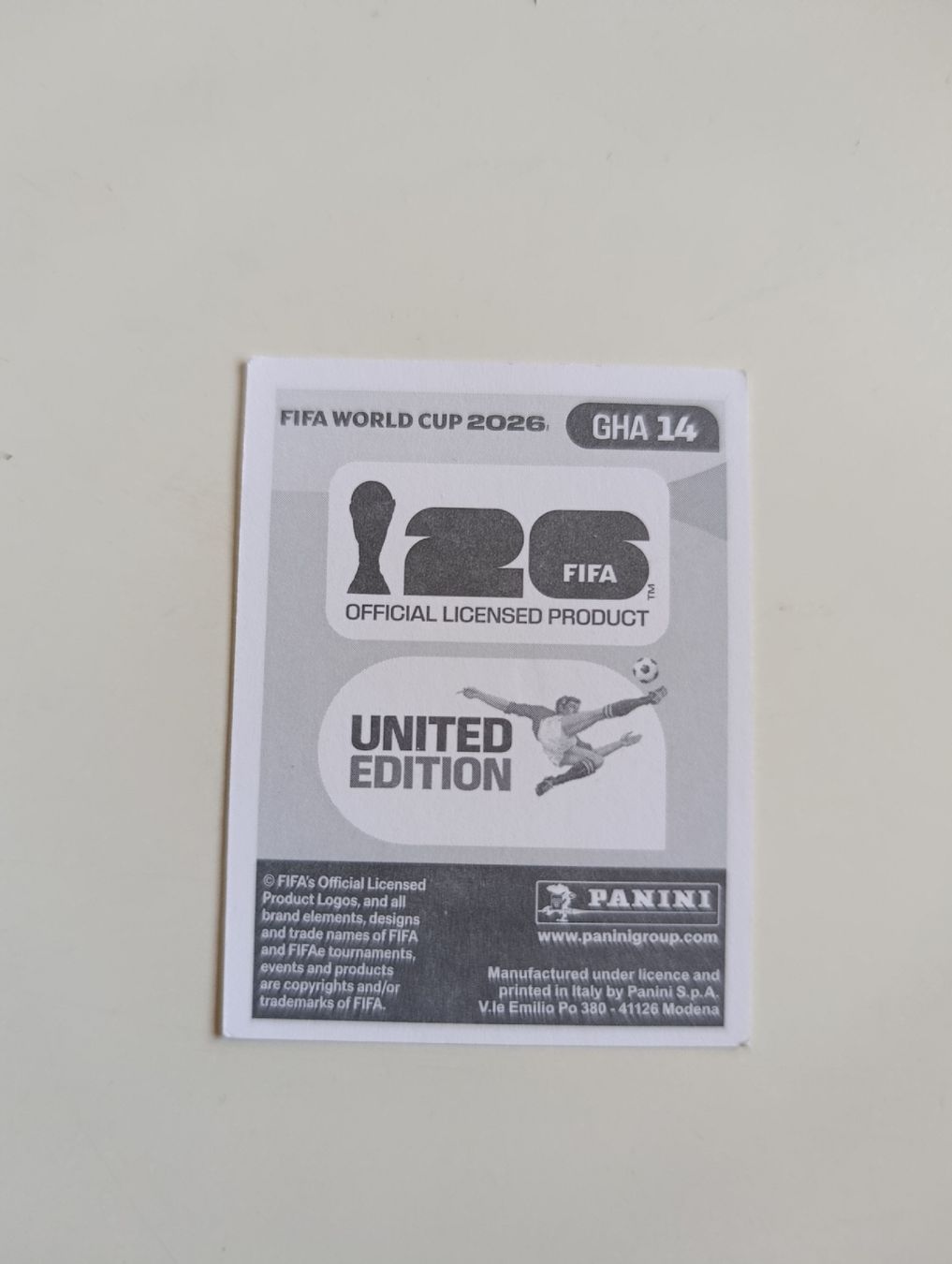 Panini Cartes à collectionner: Panini World Cup 2026 GHA 14 Kudus – Neuf (Voir description) à Lavey-Village par pas_7xd2 1