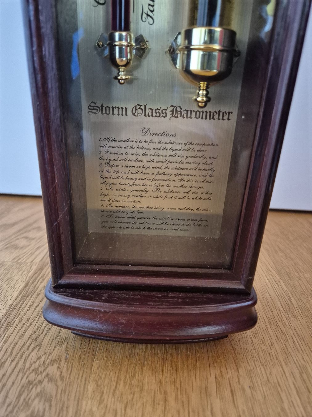 Altri elettrodomestici e apparecchi d’epoca: Antiker Admiral Fitzroy Barometer Thermometer – Usato da Trogen venduto da same4you 4