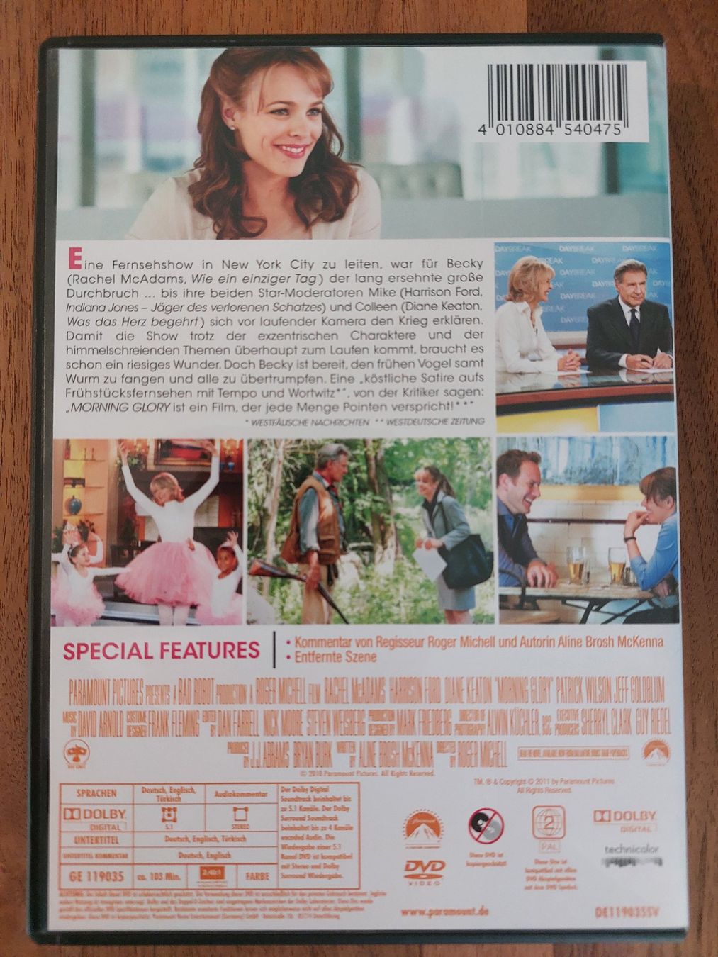 Tutti i DVDs: DVD - Morning Glory – Usato da Rheinfelden venduto da FilmAuktion 1