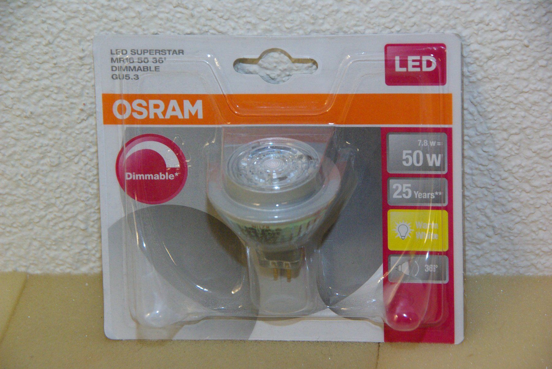 Osram Lampade: OSRAM LED Leuchtmittel 50W, in OVP – Nuovo e nell'imballaggio originale da Herisau venduto da Cevianer1844