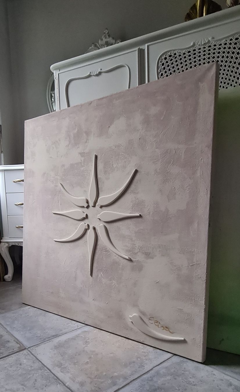 Dipinti: Acrylbild Edelweiß*Atelier-elisa – Usato da Wohlen AG venduto da Atelier-Elisa