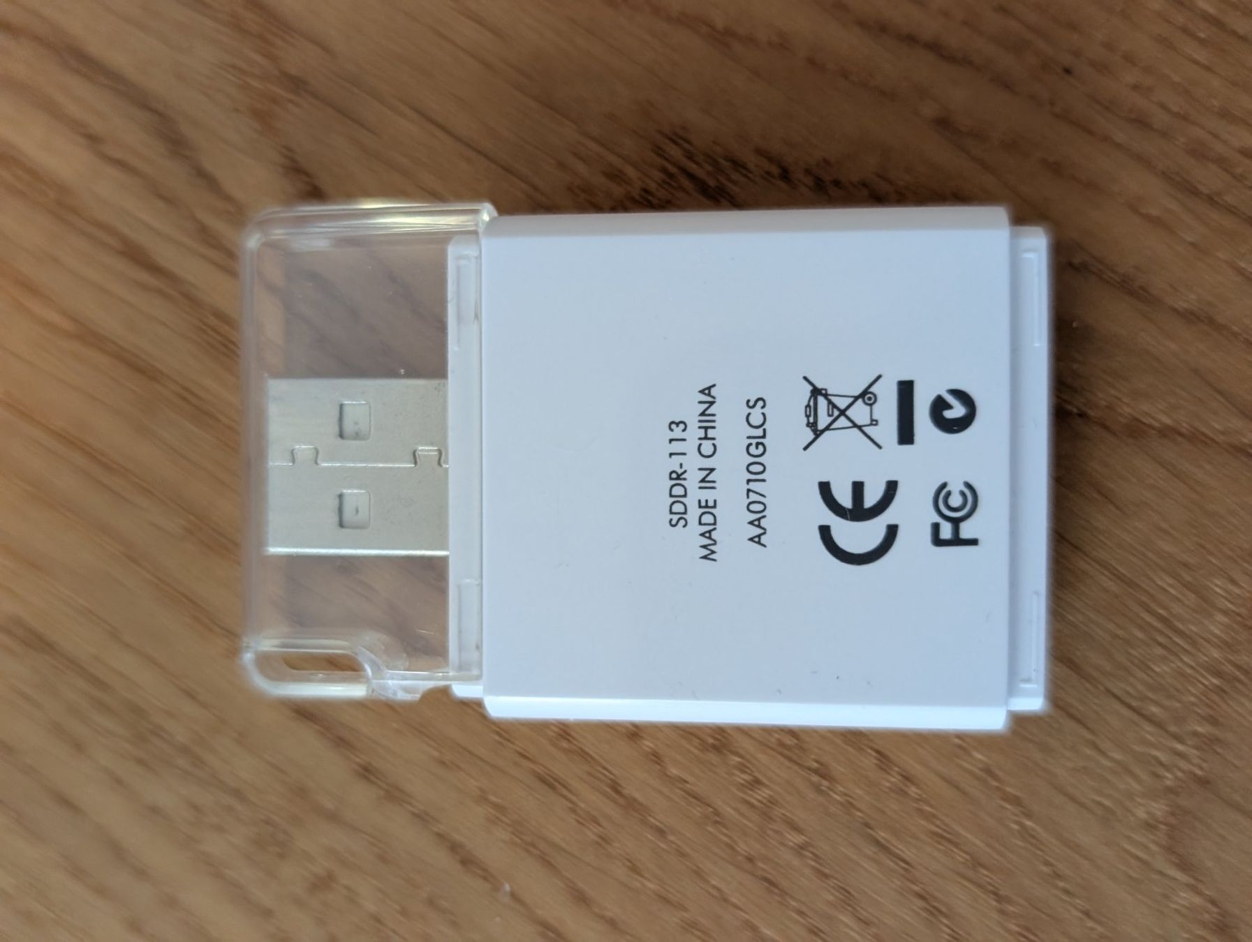 Sandisk Lettori di schede: SanDisk MicroMate USB Kartenleser SD/SDHC Weiss – Usato da Wiezikon b.Sirnach venduto da Romsche 1