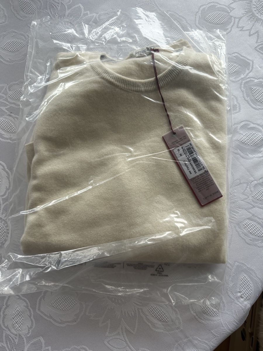 Pullover & Sweatshirts: Ferrante Cashmere Pullover, Gr. 56, Neu mit Etikett! – Neu und originalverpackt aus Menziken von cla_8qfq 4