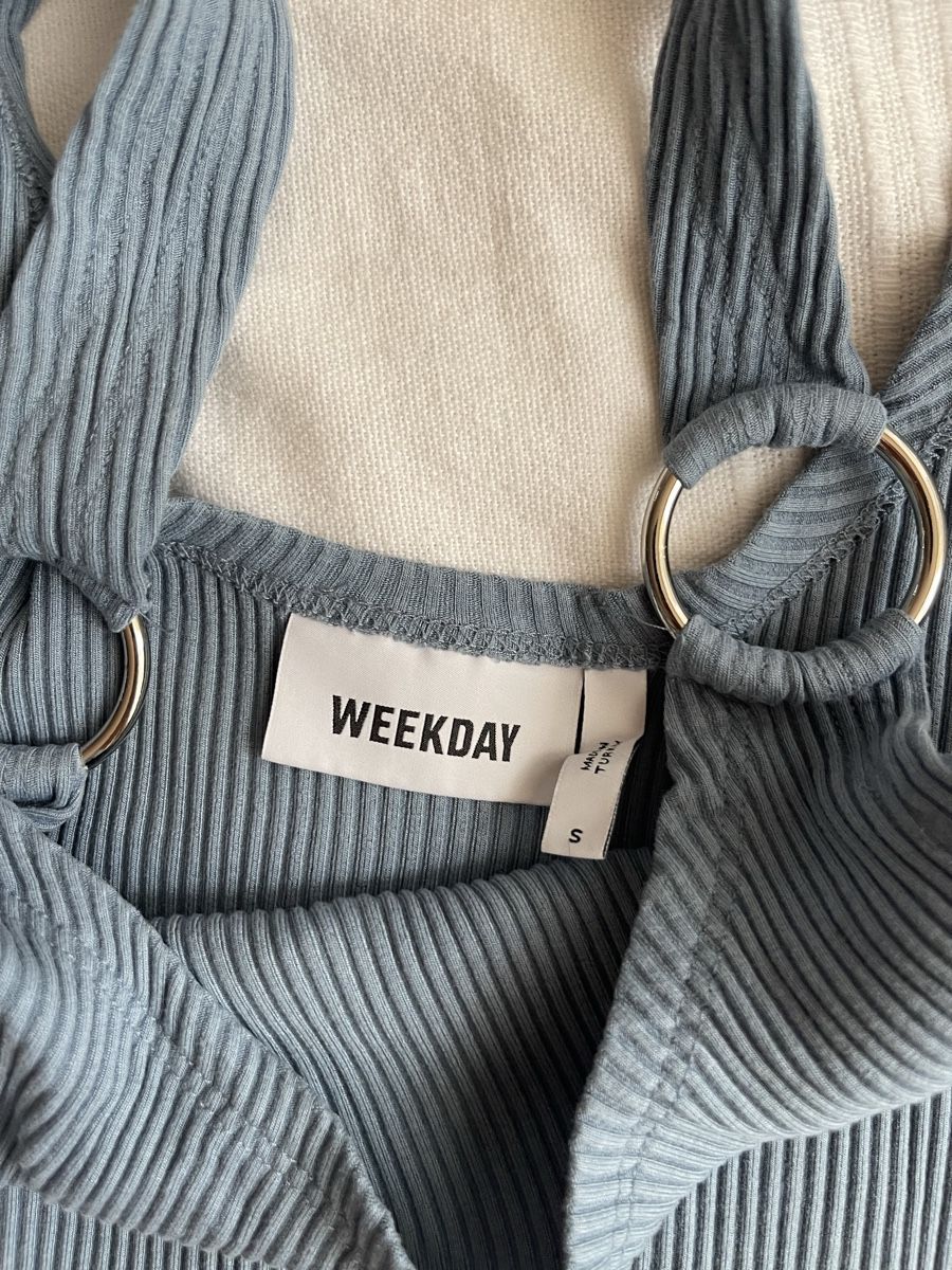 Weekday Top: Weekday Top, blau, Grösse S – Usato da Elfingen venduto da han_hb5z 1