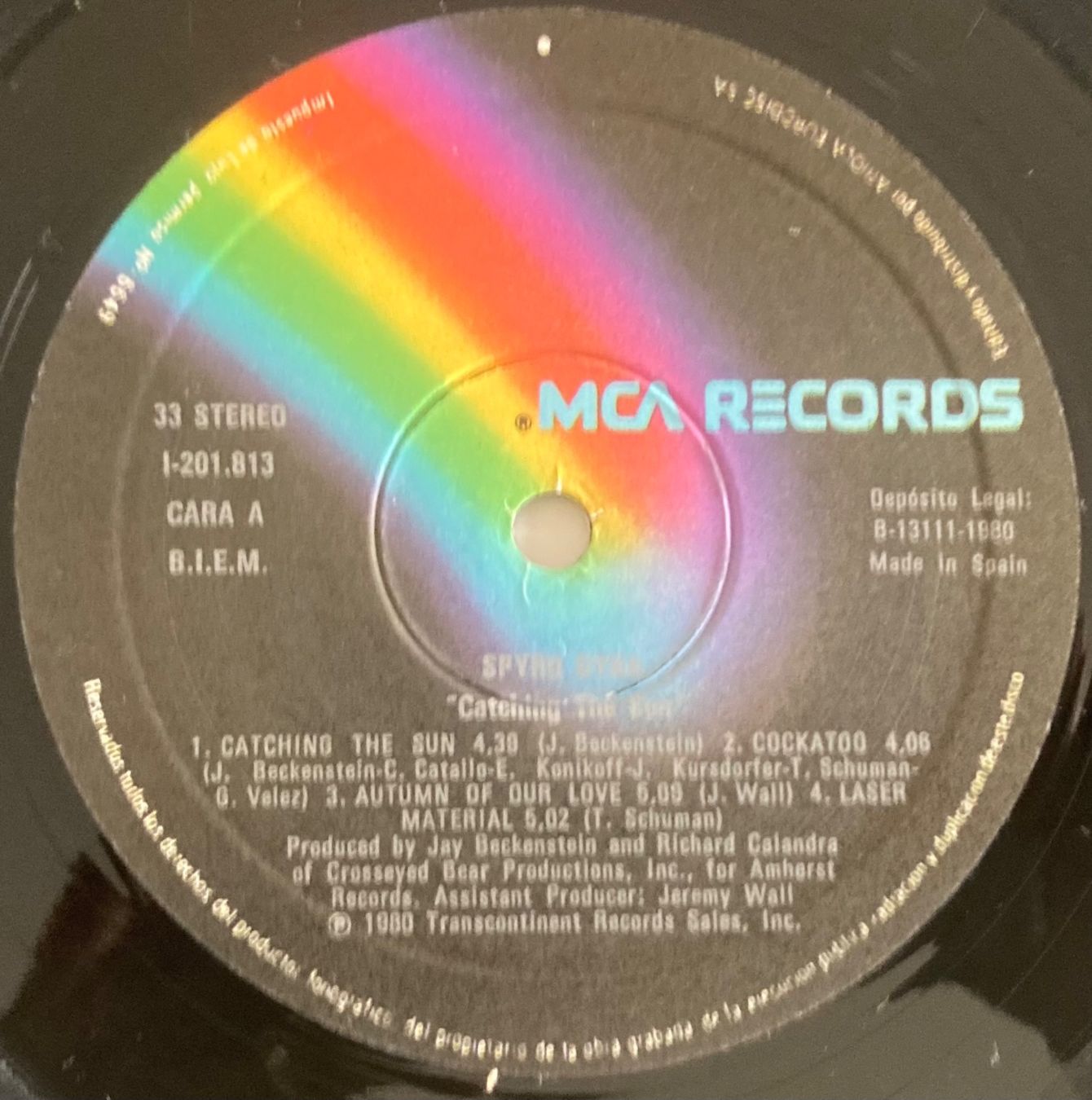 Dischi in vinile: SPYRO GYRA - CATCHING THE SUN – Usato da Poliez-Pittet venduto da Newtown-Records 2