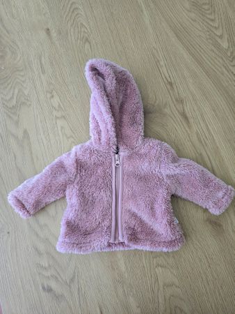 Flauschige Jacke Gr 50