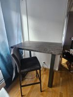 Bartisch mit Stuhl - Industrial Look - Top Zustand! (55)