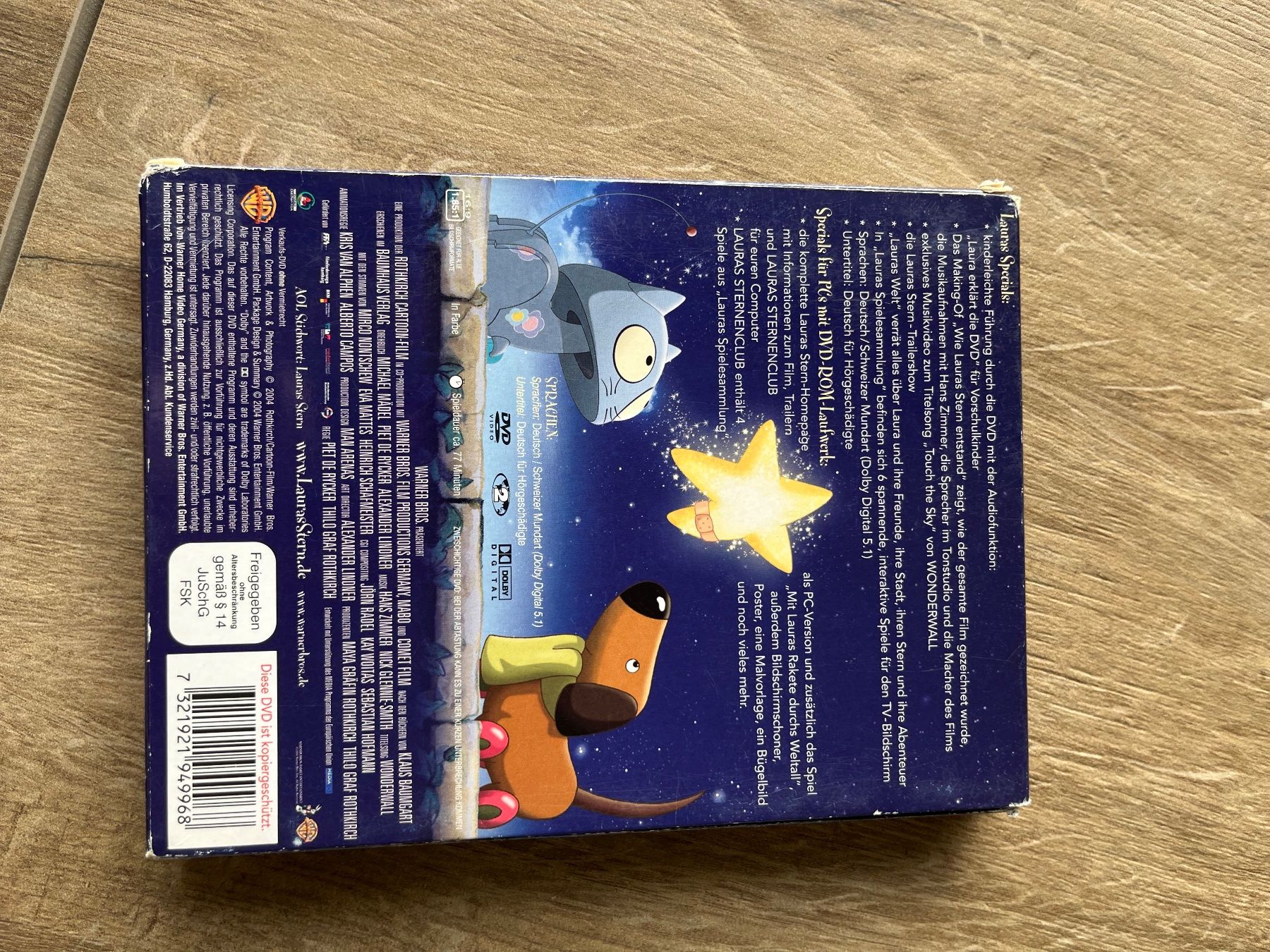 Tutti i DVDs: Lauras Stern - der Kinofilm - mit Special DVD – Usato da Zuzwil SG venduto da dieschnellemichelle 3