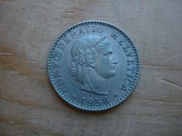 (S1) 20 Rappen 1958