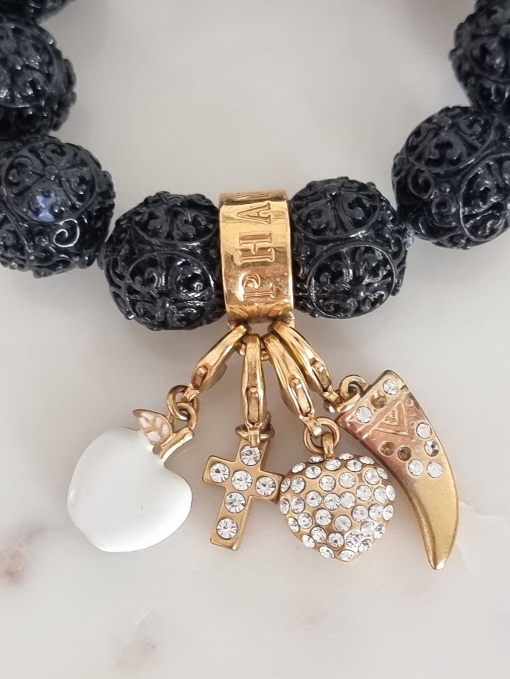 Bracciali & Braccialetti: Phantasya - Swarowski - Armband mit Charms – Usato da Zürich venduto da Nala2811 2