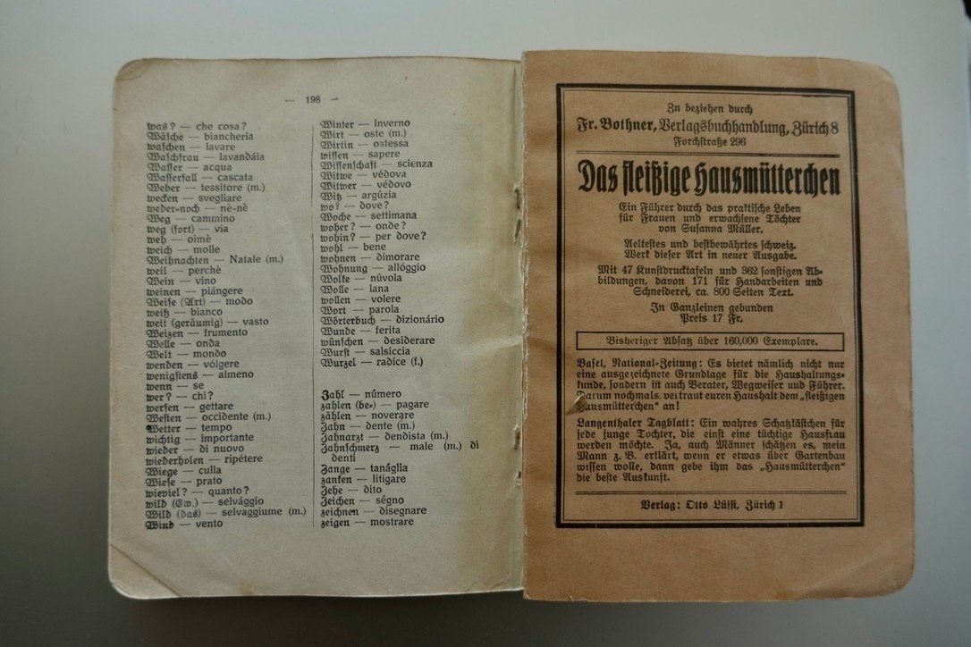 Livres: Antiker Sprachführer Italienisch – D'occasion à Chur par JennyAlexander 8