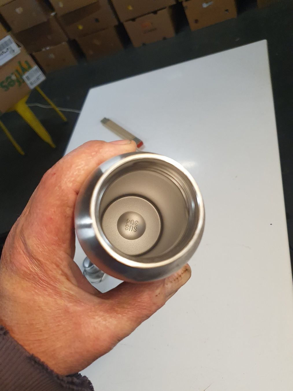 Thermos Gourdes & Thermos: Trinkflasche Chromstahl 7dl – D'occasion à Zürich par loosebone 3