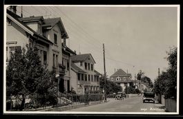 Amriswil, Strassenansicht mit Wohnhäuse