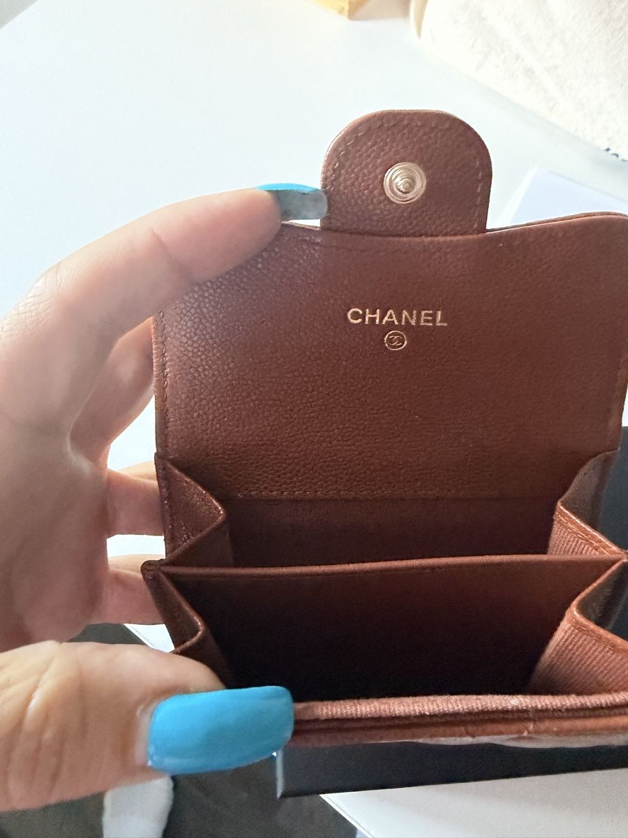 Chanel Portamonete: Porte feuille Chanel  – Nuovo (secondo la descrizione) da lausanne venduto da Boulet2001 3