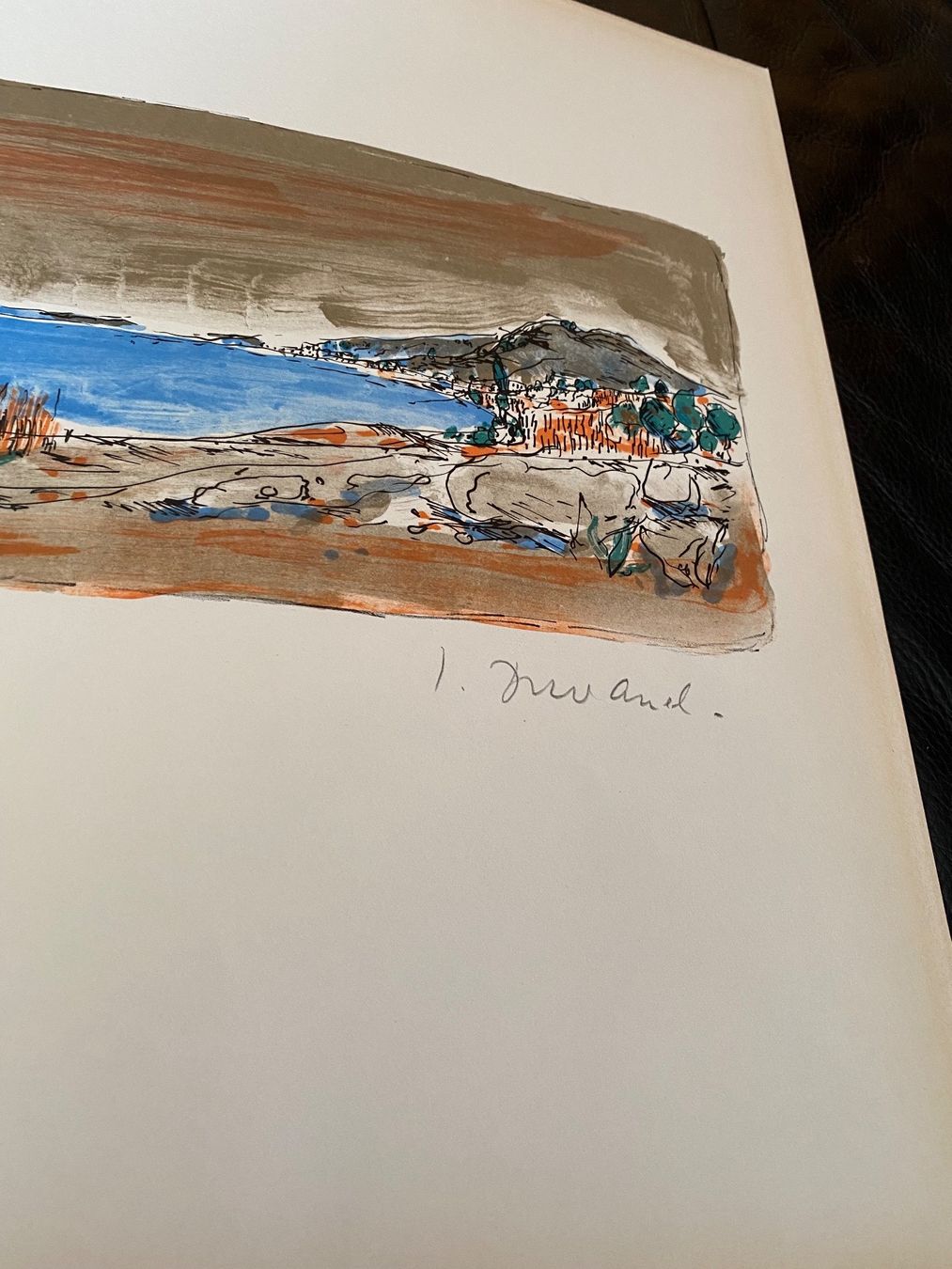 Grafica & Litografie: Original Lithographie von J.E.Duvanel – Usato da Münchwilen TG venduto da Mercurius63 2