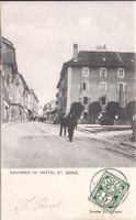 CHÂTEL ST. DENIS, rue avec l'hôtel des XIII cantons