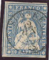 Strubeli 23 Ca mit Rundstempel (AL332)