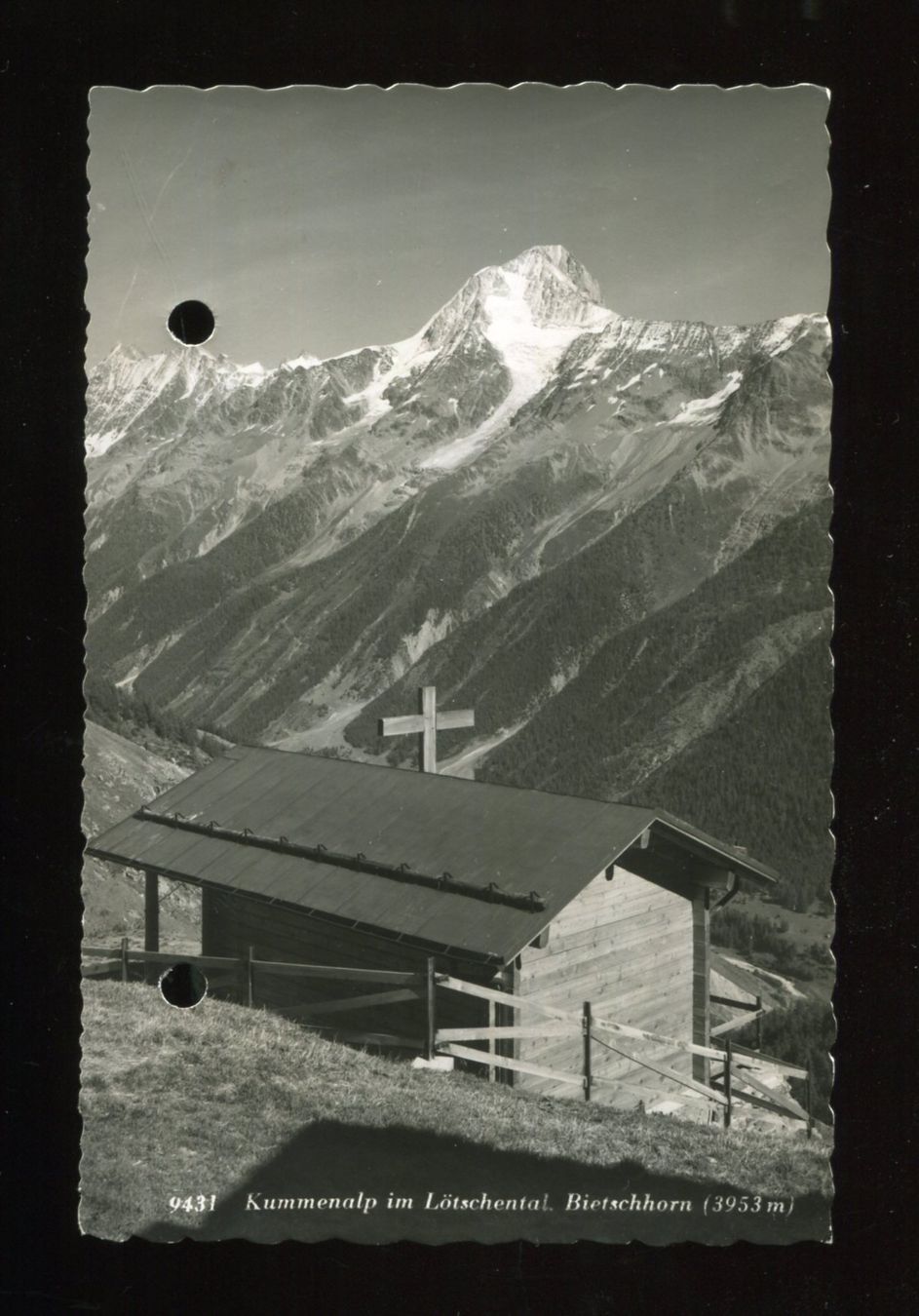 Cartoline postali: Kummenalp, Lötschental, defekt – Difettoso da Aarau venduto da Elmaar41