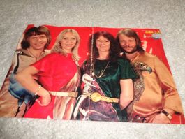 *** ABBA *** OTTO -WAHL-Sieger Poster von 1978
